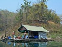Fishing in Thailand - Khao Laem Carp Raft